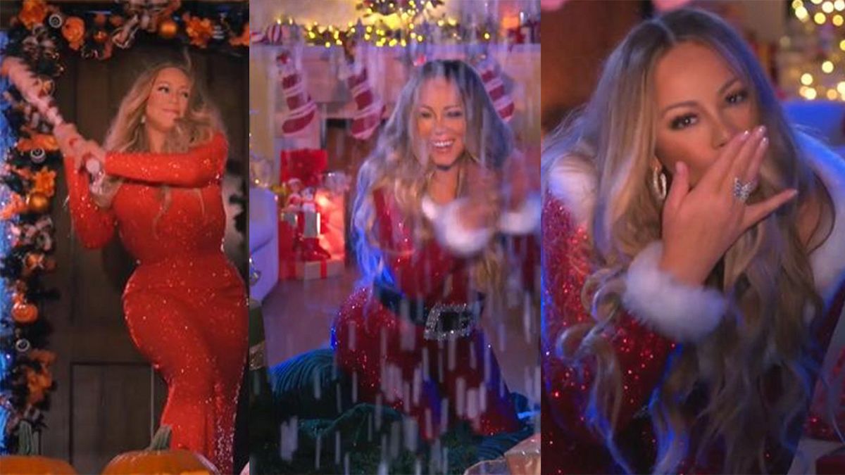 Mariah Carey wpadła w szał. Zniszczyła dynie w rytm „All I Want for Christmas Is You”. Musicie zobaczyć ten filmik!