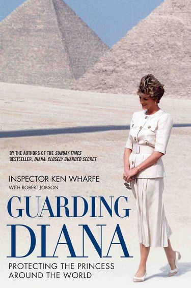 Waren Warfe Guarding Diana - okładka książki