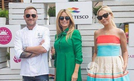 Małgorzata Rozenek i Mateusz Gessler na Wakacyjnym Festiwalu Atrakcji w pasażach Tesco