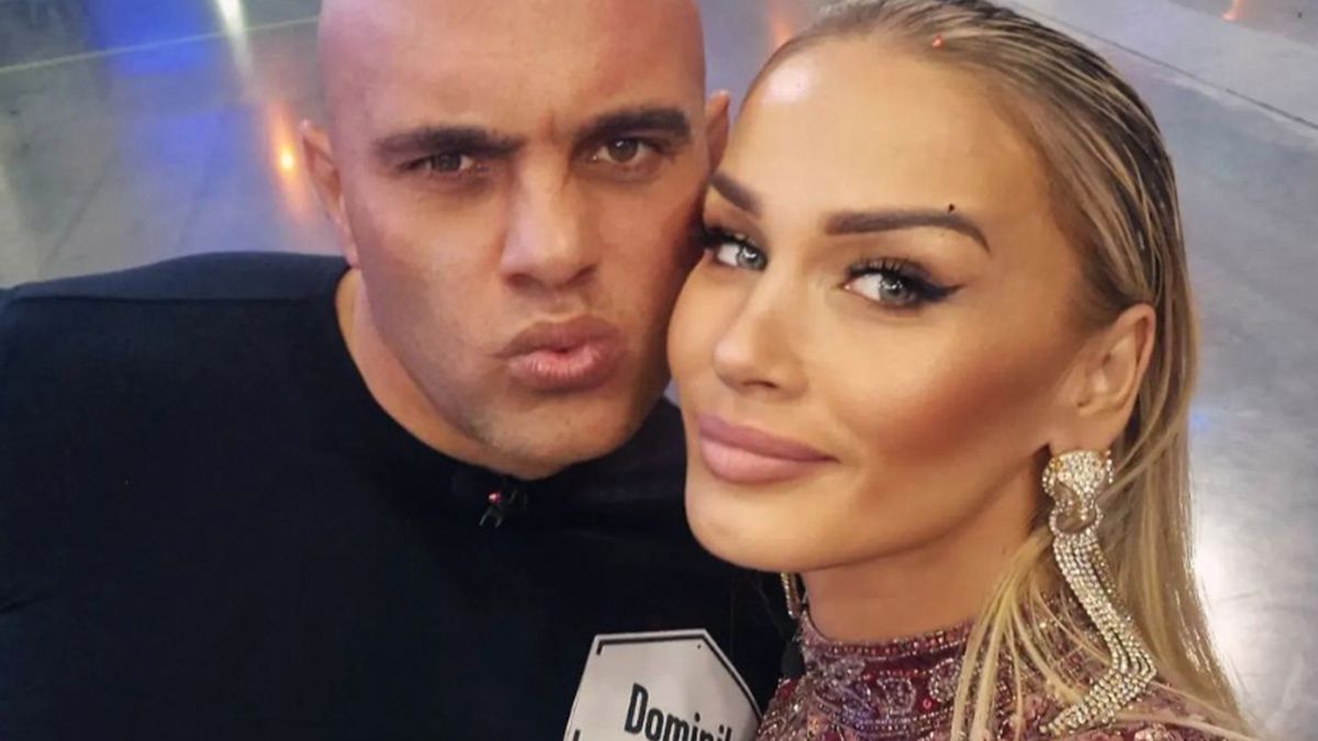 Dominik Abus i jego partnerka (fot. Instagram)