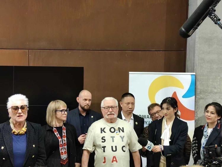 Lech Wałęsa, Jsi Wang i Weronika Marczuk - Dzień Dziecka dla ukraińskich dzieci w Gdańsku