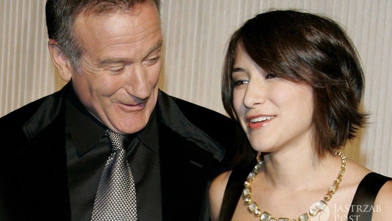 Robin Williams i jego córka Zelda Williams (fot. ONS)