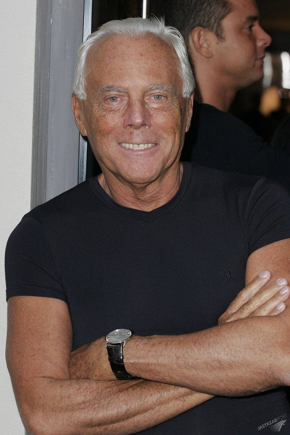 Giorgio Armani krytykuje biust Agnieszki Szulim i ostro komentuje gejów