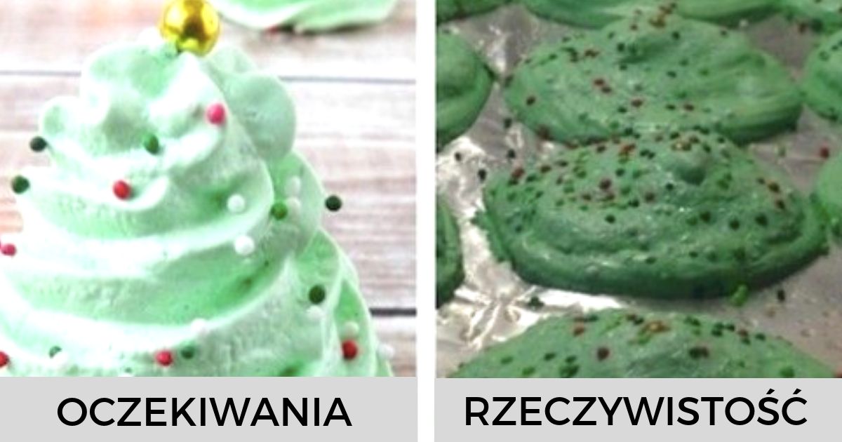 13 wpadek kuchennych z motywem świątecznym. Mam nadzieję, że za drugim razem im się udało!