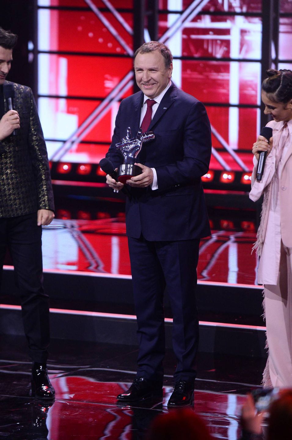 Jacek Kurski na Finale The Voice Kids 3