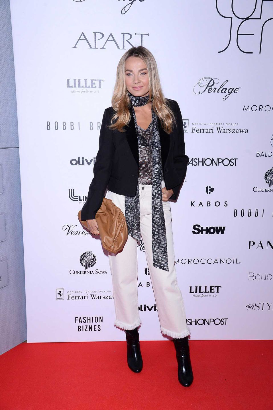 Małgorzata Socha - pokaz mody Łukasza Jemioła jesień-zimna 2019/2020