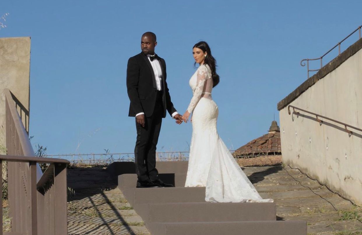 Kim Kardashian i Kanye West świętują 5. rocznicę ślubu