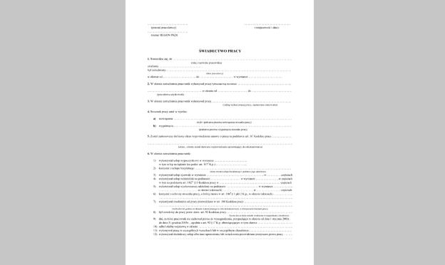 Duplikat Swiadectwa Pracy Wzor Doc Wzór świadectwa pracy. Co powinien zawierać dokument. Wzór do pobrania