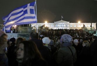 Protesty w Grecji. Ateńczycy wyszli na ulice by poprzeć rząd