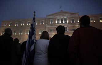 Protest w Atenach. Kilka tysięcy ludzi demonstrowało przeciw decyzji EBC