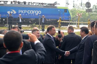 Pociąg towarowy "China Railway Express" przyjechał do Warszawy