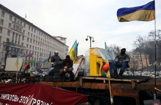 Protesty na Ukrainie. Automajdan się radykalizuje