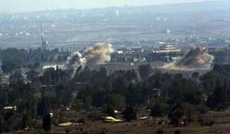 Wojna w Syrii. Siły rządowe starły się z rebeliantami na Wzgórzach Golan