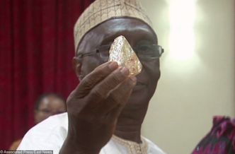 Pastor z Sierra Leone znalazł ogromny diament