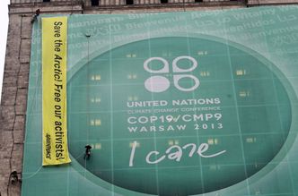 Greenpeace na Pałacu Kultury. Koniec akcji