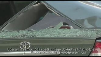 Pracownik myjący okna spadł na samochód w San Francisco