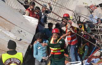Już 18 ofiar katastrofy w fabryce w Pakistanie