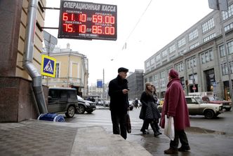 Kryzys w Rosji. Dochody gospodarstw domowych spadły, bezrobocie wzrosło
