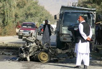 Wojna w Afganistanie. Zamach na konwój policji, są ofiary