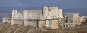 Syryjski reżim przejął zamek Krak de Chevalier w prowincji Hims