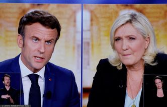 Macron debatował z Le Pen. "Kraj zasłużył na coś lepszego"