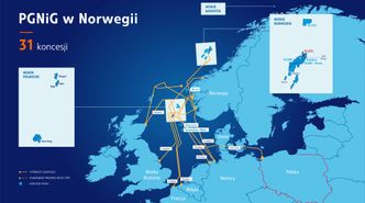PGNiG kupiło udziały w złożach w Norwegii. Prezes mówi o Baltic Pipe
