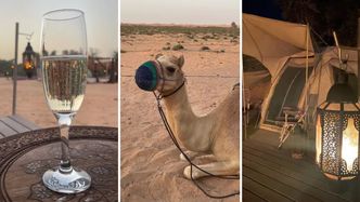 Spędziłem noc na pustyni w Dubaju. Czy to już jest glamping? Namiot zamiast kolejnej doby w hotelu