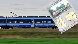 Archiwalna ulotka pokazuje, jak zmieniała się szybkość przejazdu pociągami PKP Intercity