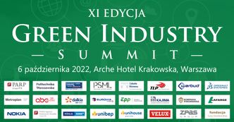 Wielkimi krokami zbliża się XI edycja konferencji Green Industry Summit 2022. 6 października, hotel Arche Krakowska w Warszawie