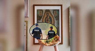 Wrocław. Policja interweniowała w pizzerii. Zarekwirowała obraz z wizerunkiem Maryi
