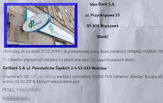 "Uwiodły mnie łapiduchy". Na obligacjach GetBacku stracił 150 tys. zł