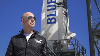Jeff Bezos poleci w lipcu w kosmos swoją rakietą New Shepard