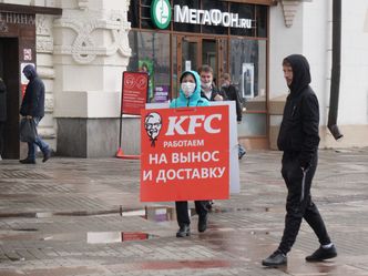 Właściciel KFC nakłada sankcje na Rosję. Wstrzymuje tam swoje inwestycje
