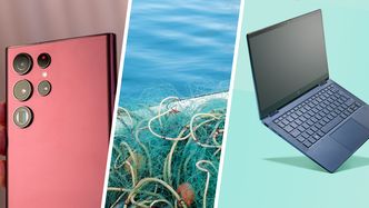 Smartfon z sieci rybackich, laptop z plastikowych butelek. Śmieci wyłowione z oceanów mają drugie życie