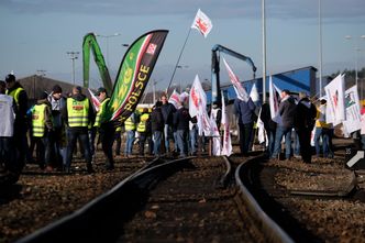 Górnicy blokowali tory. Kolejarze punktują: zrobili nie to, co chcieli