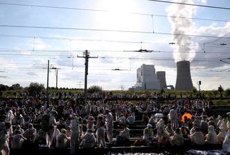 Demonstracje proklimatyczne w Akwizgranie. Blokada odkrywek węgla brunatnego