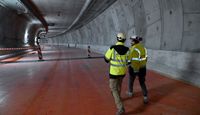 Tunel w Świnoujściu gotowy w ponad 90 procentach. Kierowcy pojadą nim już w maju