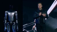 Elon Musk prezentuje prototyp robota. Będą warte więcej niż auta