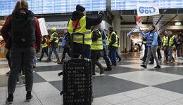 Niemcy na skraju chaosu. Sparaliżowane lotniska i dworce kolejowe