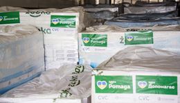Pociąg z pomocą humanitarną dla Ukrainy. 60 ton żywności i środków higienicznych