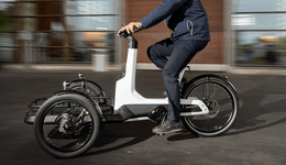 Rower cargo z dopalaczem