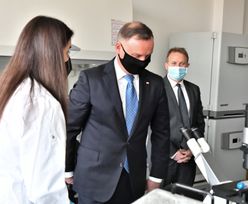 Polski preparat na koronawirusa. Prezydent odwiedził zakład Celon Pharma