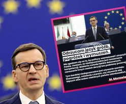 Morawiecki odgryza się na Facebooku. Atakuje unijnych polityków za "szantaż"