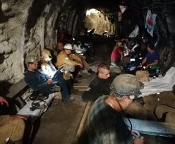 Protest górników. Pod ziemią manifestuje już 400 osób