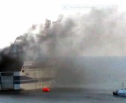 Grecja: Pożar na promie pasażerskim na Morzu Jońskim