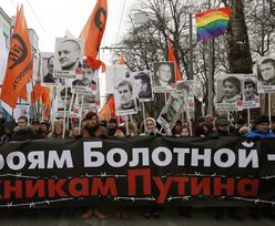 Demonstracja w Moskwie obronie TV Dożd