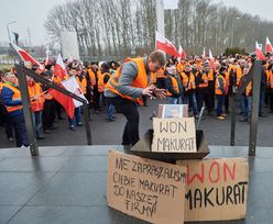 Protest pracowników Lotos Kolej. Żądają odwołania wiceprezesa