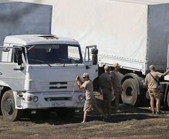 Pomoc humanitarna dla Ukrainy. Biały konwój dotarł do granicy