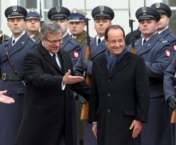 Hollande odwiedza Polskę. Sikorski liczy na lepszą współpracę