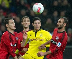 Lewandowski bohaterem meczu Borussi Dortmund z Bayerem Leverkussen